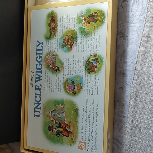 Vintage 1988 The Uncle Wiggily Board Game By Milton Bradley -No instructions - Picture 7 of 10